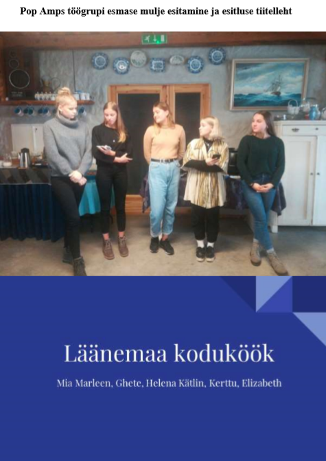 Läänemaa koduköök töörühm