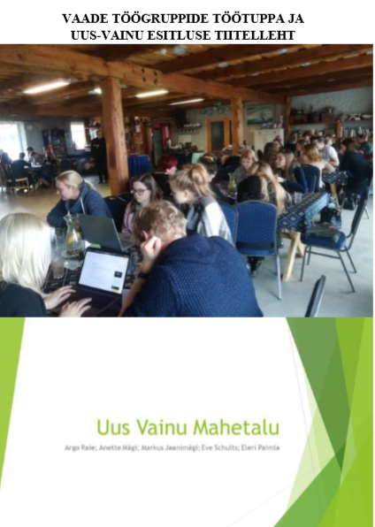 Uus Vainu Mahetalu töörühm